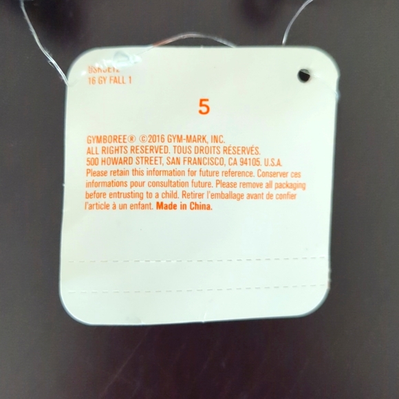 GYMBOREE baby's black and gold boots - Picture 5 of 6